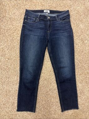 PAIGE Skyline Skinny Crop Jeans